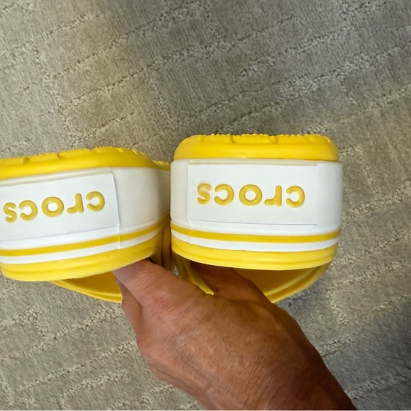 CROCS Yellow Halloween Mules - Picture 3 of 6